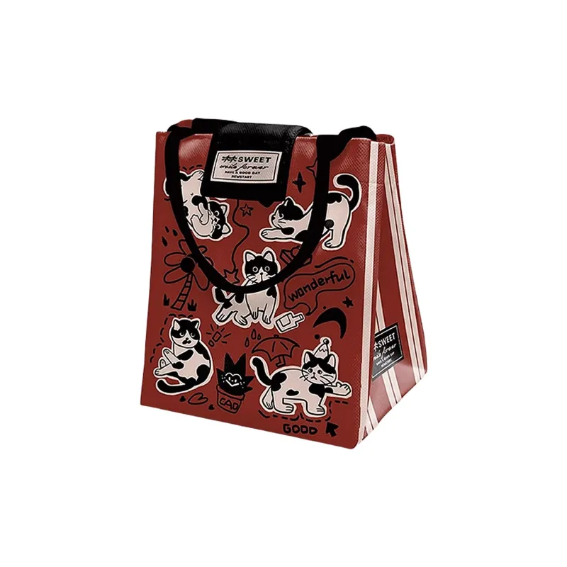 AOSONG Suede Tech Fabric Handbag Regular Unisex Red-0