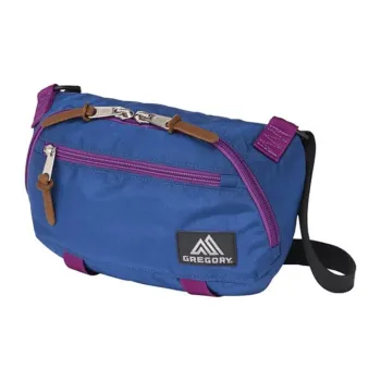 GREGORY Nylon Messenger Bag Shoulder Bag Medium Size Unisex Blue & Purple