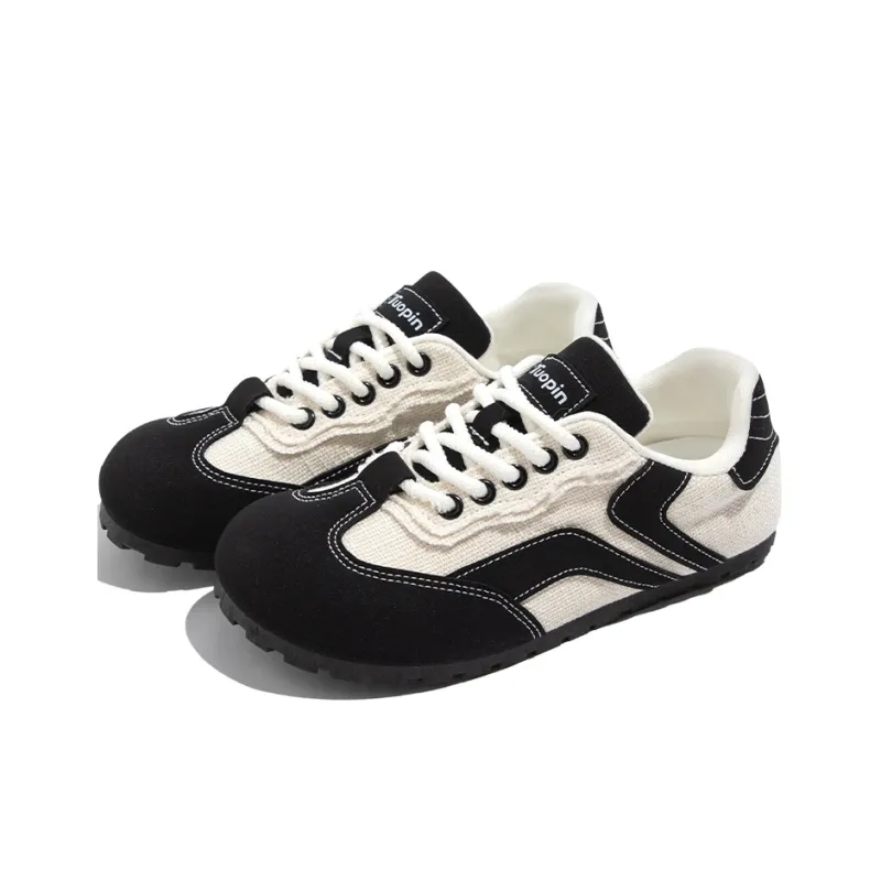 TUOPIN Pie Shoes Wear resistant And Lightweight Low Top Skateboard Shoes Women's-3