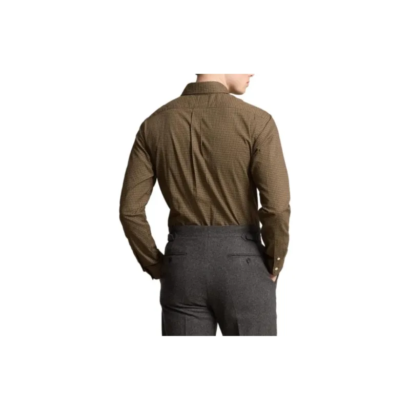 Polo Ralph Lauren FW24 Shirt Men's Brown-1