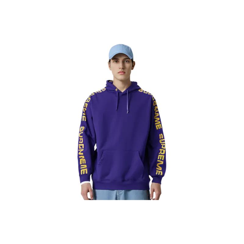 Supreme Metallic Rib Hooded Sweatshirt-3