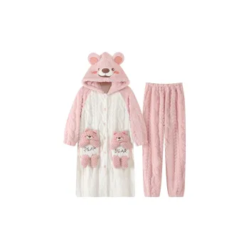 Maultiay Pajama Set Women's Pink