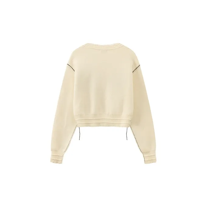 CHUU Knitwear Women's White Apricot-1