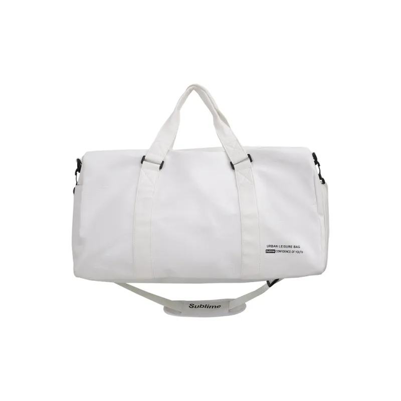 Yalu PU Shoulder Bag, Crossbody Bag Regular Unisex Black Large/Red Large/White Large/Black Small/Red Small/White Small-4
