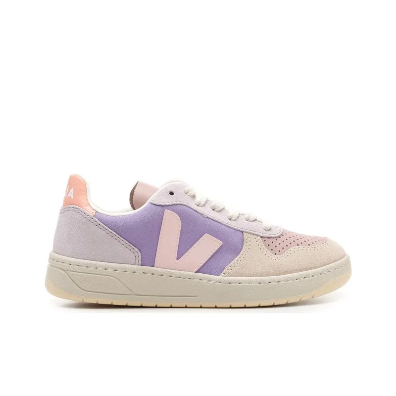 VEJA V 10 Lace Up 'Light Purple Pink' Women's-1