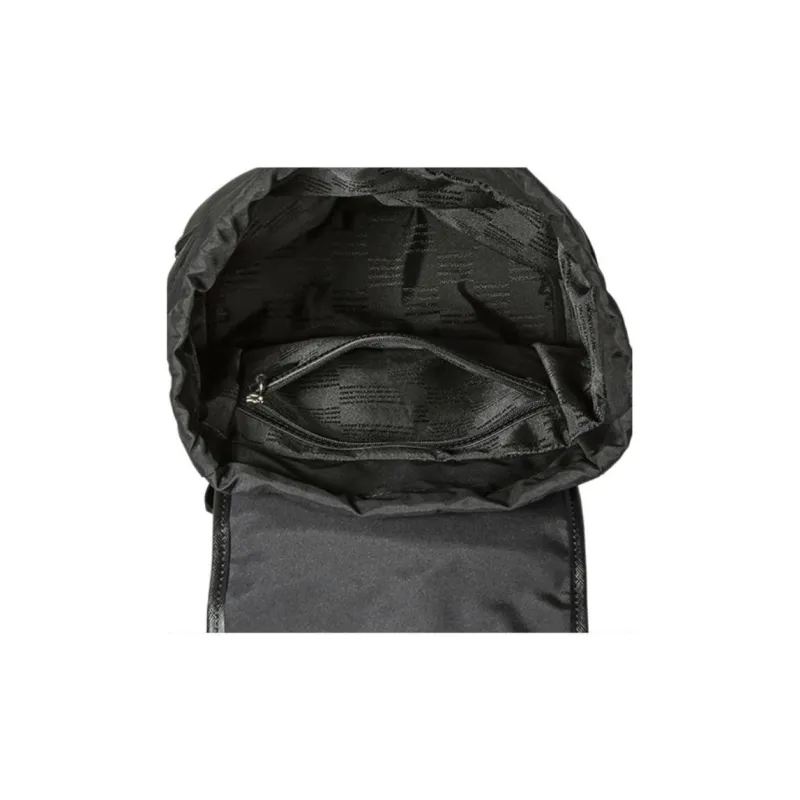 MONTBLANC Canvas With Leather Backpack Medium Size Men's Black-3