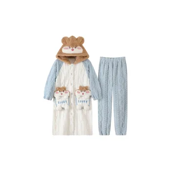 Maultiay Pajama Set Women's Blue