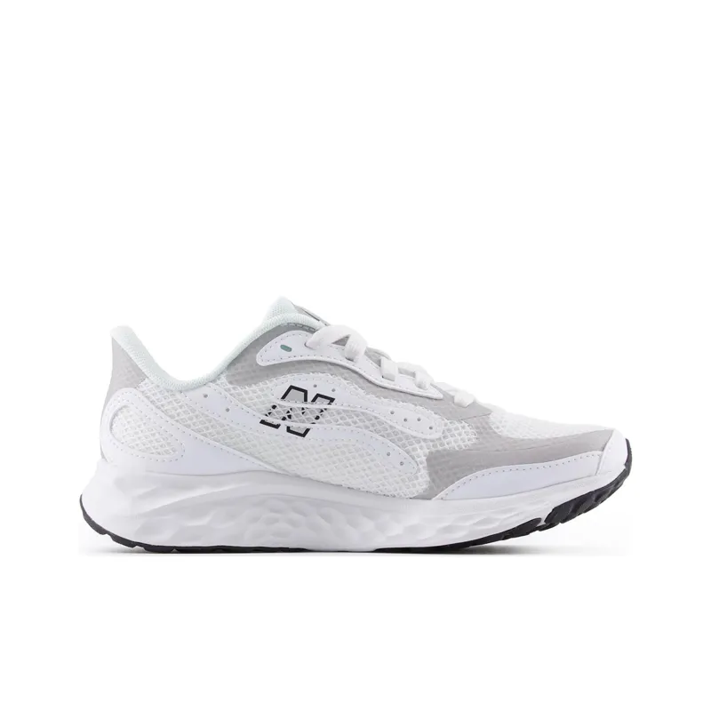 New Balance Fresh Foam Arishi V4 White Silver Metallic Black Women's-1