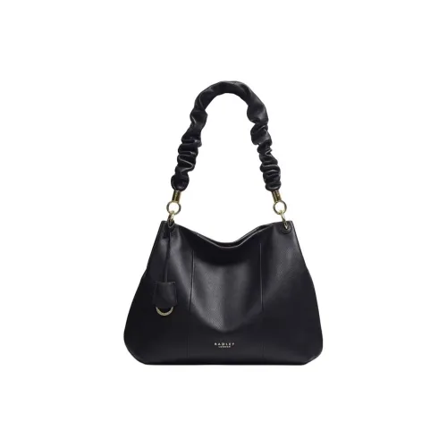 RADLEY Cow Leather Shoulder Bag Crossbody Handbag Shoulder Bag Large Size Women's Black