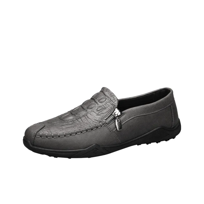 KUPE Men's Casual Shoes Men Low Top-5