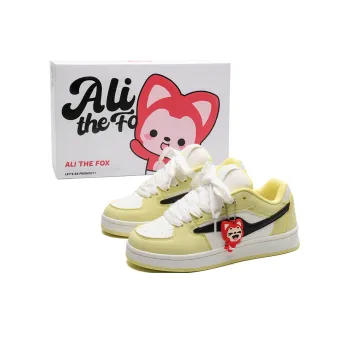 ALI THE FOX Anti Slip And Wear Resistant Lightweight Low Top Skateboard Shoes Unisex