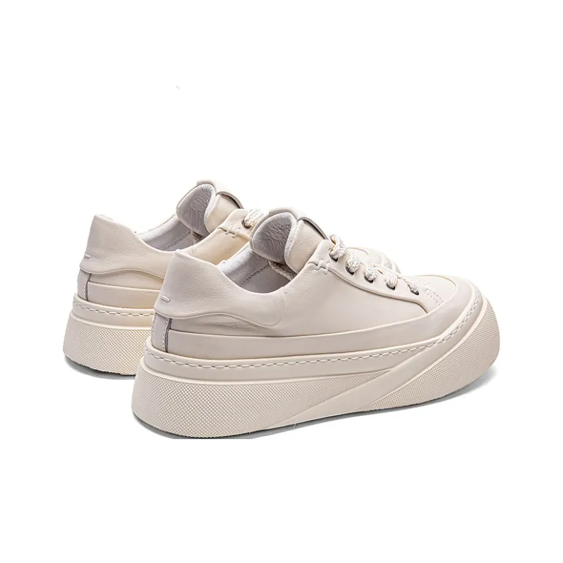 NAUTICA Skateboard Shoes Men Low Top Beige-1