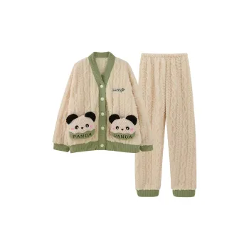 DanceBees Pajama Set Women's Light Green