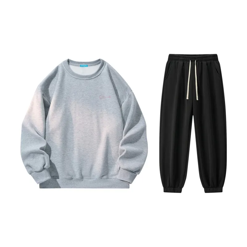 Small Columns Under The Sea Sweatshirt Set Unisex-13