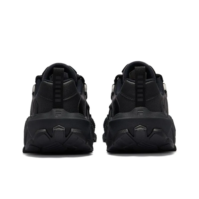 FILA FUSION EXOCET Mountains Shoes Slip-Resistant Coverage Low-Top Casual Shoes Men's The Shade Is Grayish Black-4
