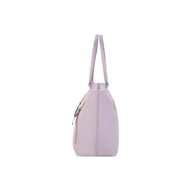 AMERICAN TOURISTER Polyester Tote Bag, Shopping Bag, Shoulder Bag Large Size Women's Light Purple-2