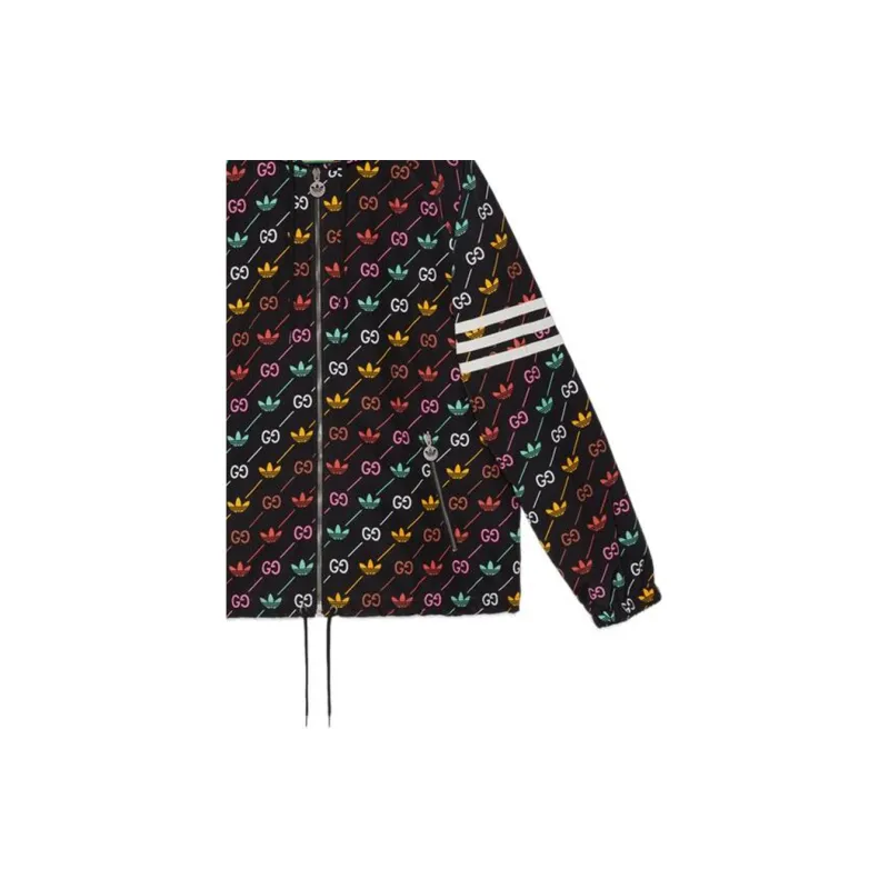 GUCCI X Adidas Gg Trefoil Stripe Jacket-6