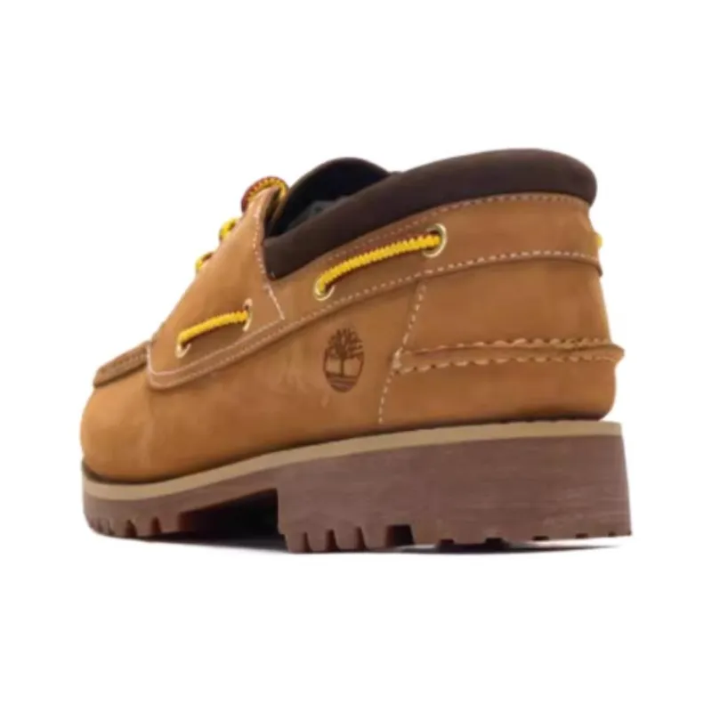 Timberland Anti Slip Wear Resistant Low Top Trekking Shoes Men's Brown-2