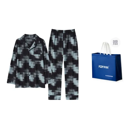 Floating Light Islands Pajama Set Men's