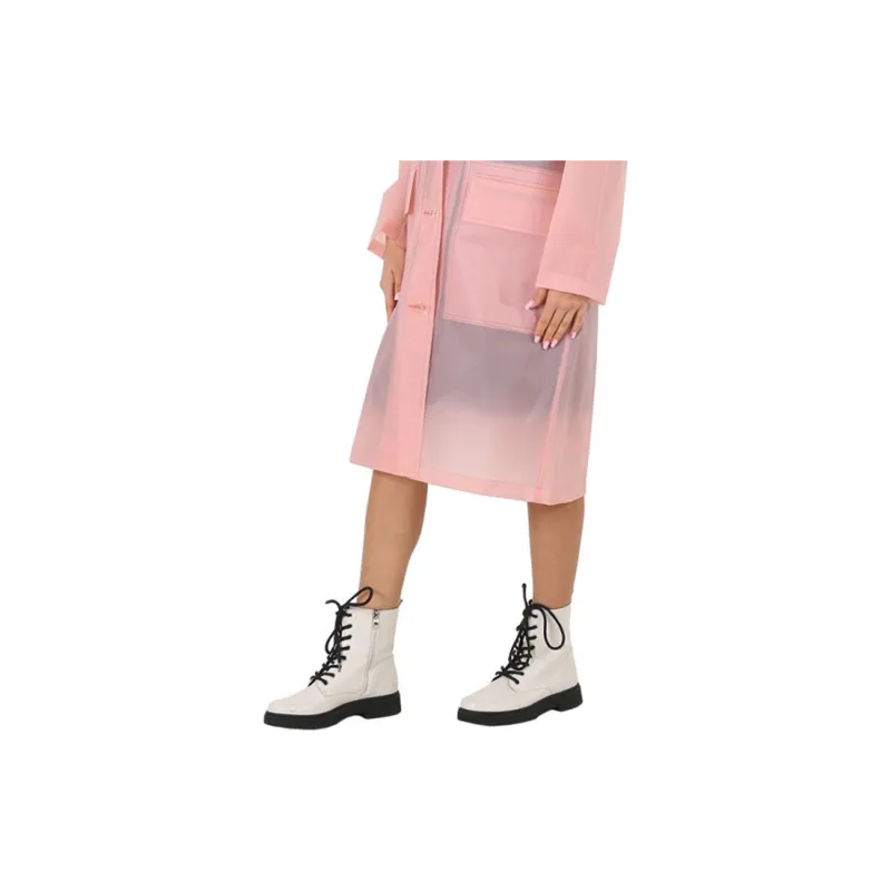 Burberry Trench Coat Women's Pink-4