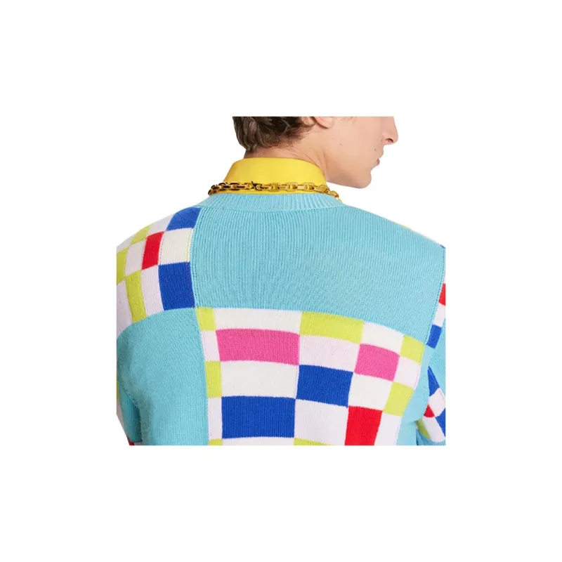 LOUIS VUITTON SS21 Sweater Men's Blue-3