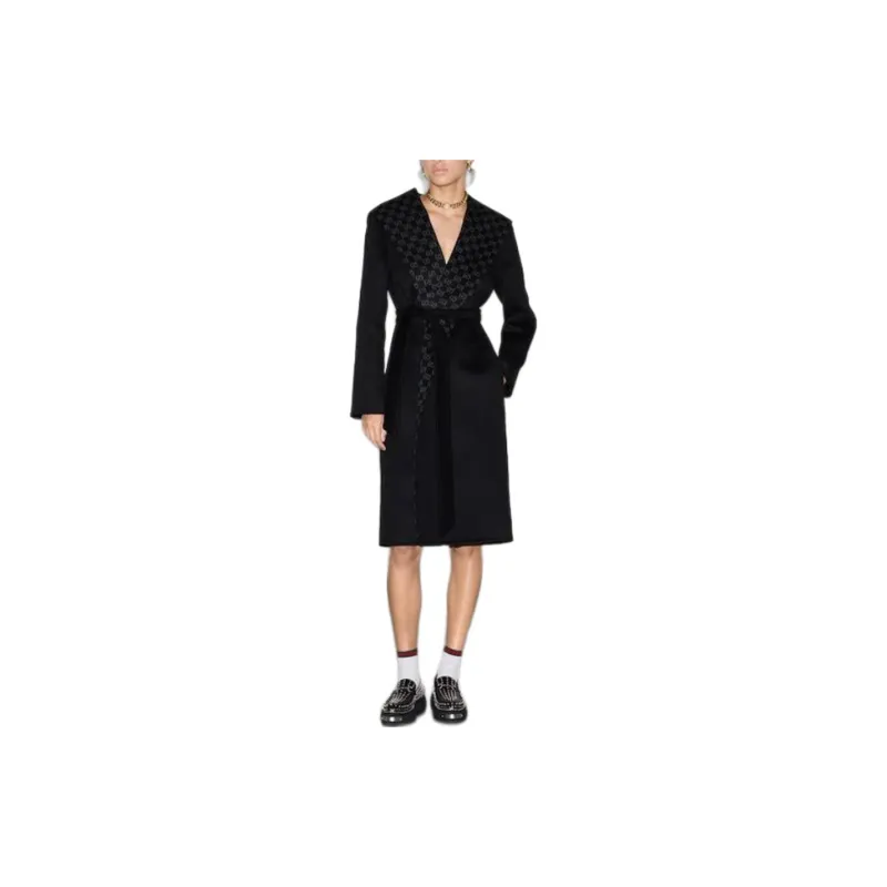 GUCCI Gg Reversible Coat-3