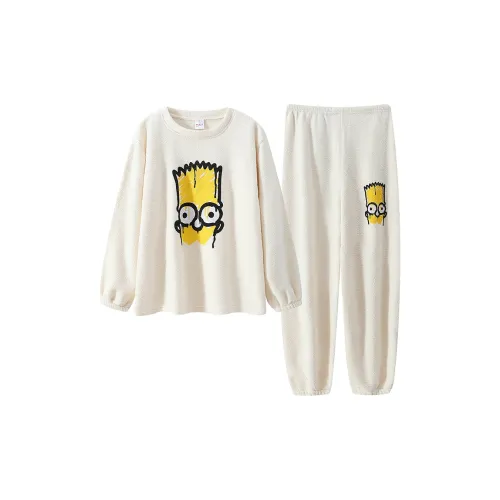Maultiay Pajama Set Women's Beige