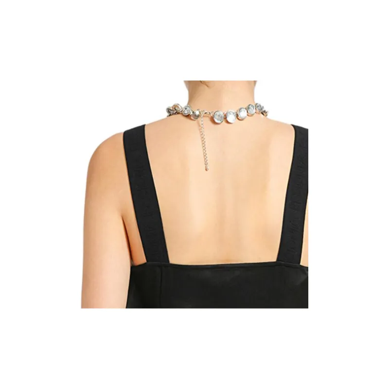 BESIONIA SS24 Slip Dresses Women's Black-6