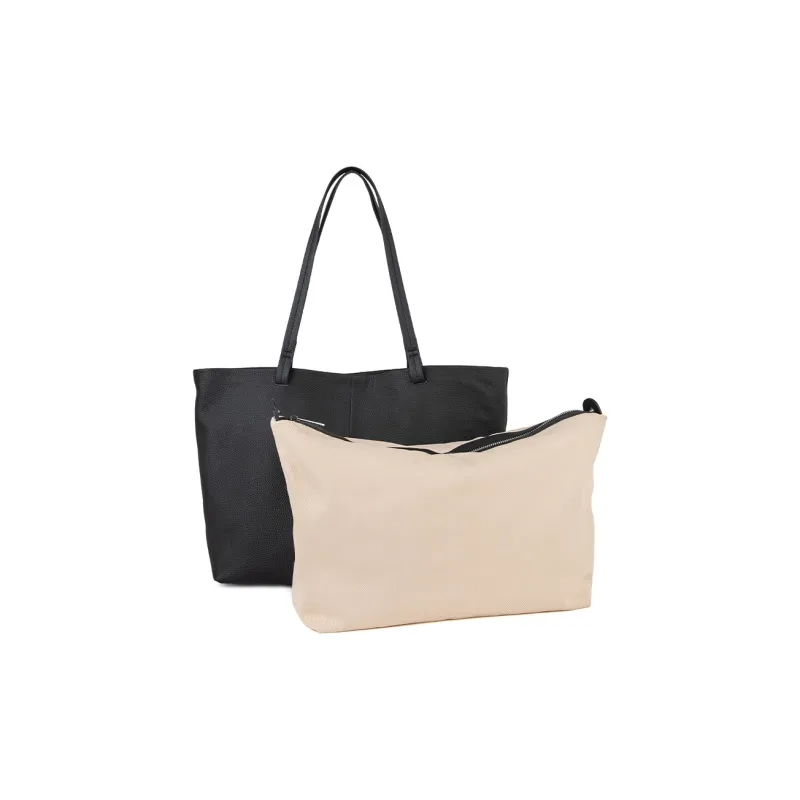 VENOF Cow Leather Tote Bag For Lazy Commute Shoulder Bag Large Size Women's-7