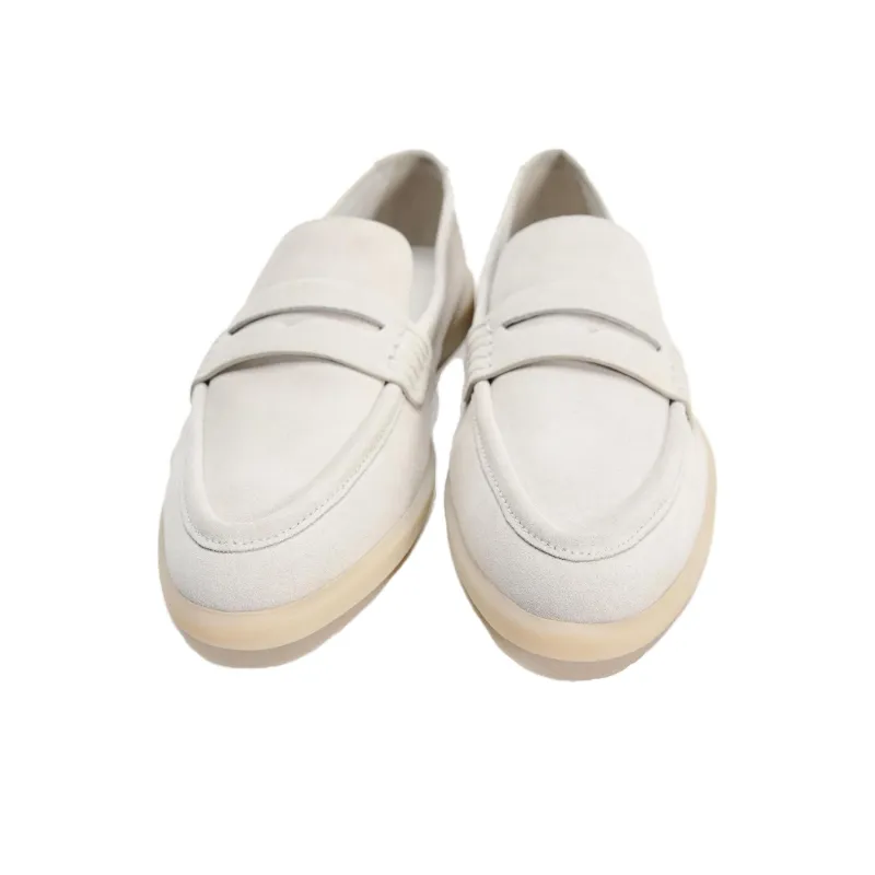 ZARA Loafers 2.5cm Women's Ecru-2
