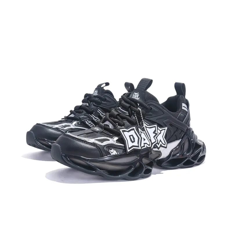 DAFK Support Height Increase Low Top Casual Running Shoes Men's-1