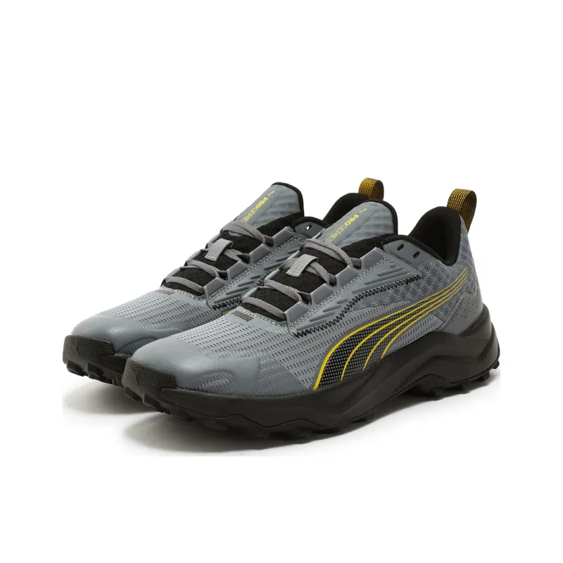 PUMA Obstruct Profoam Breathable And Wear resistant Low Top Running Shoes Unisex Gray-2