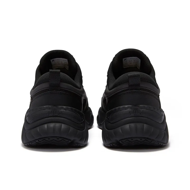 FILA FUSION Conch D Snail Shoes Wear-Resistant Low-Top Casual Shoes Men's Black-3