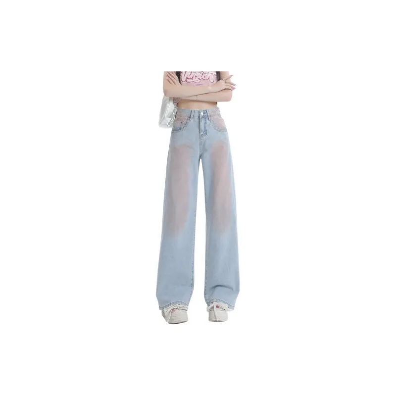 SONGS ALONG Jeans Women's Blush Color-1