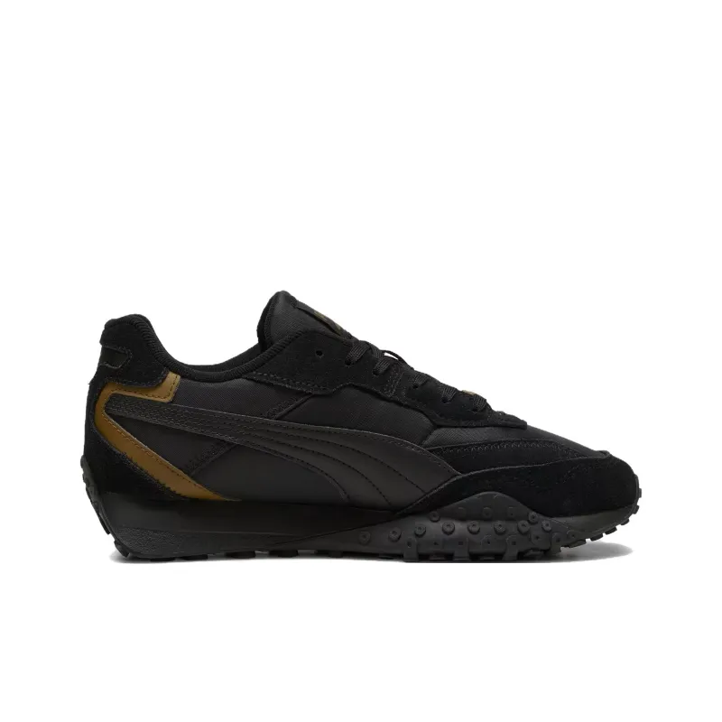 PUMA Blktop Rider Anti Slip Wear Resistant Low Top Casual Shoes Men's Black-1