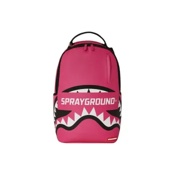 SPRAYGROUND Artificial Leather Backpack Unisex Pink