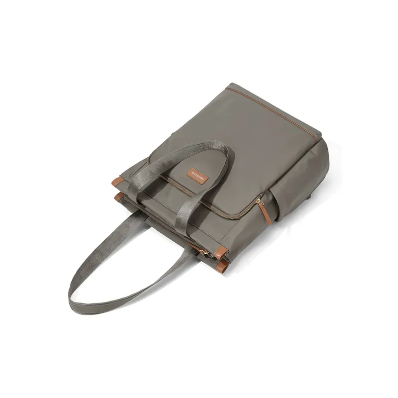 MAKEUP KITTEN Nylon Synthetic Leather Backpack One Shoulder Bag Regular Women's Khaki-14