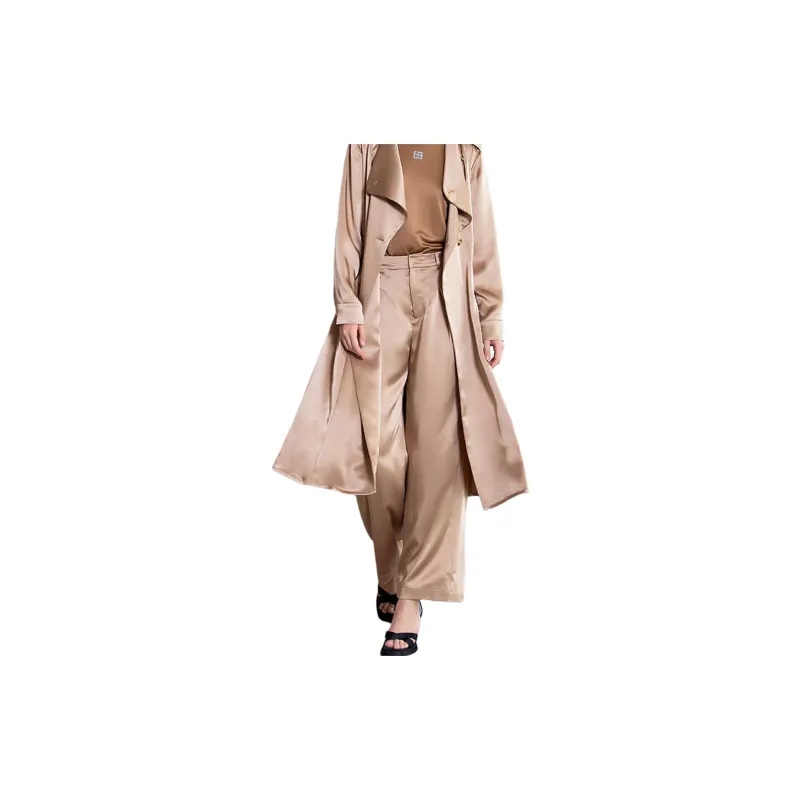 BESIONIA SS23 Casual Pants Women's Khaki-3