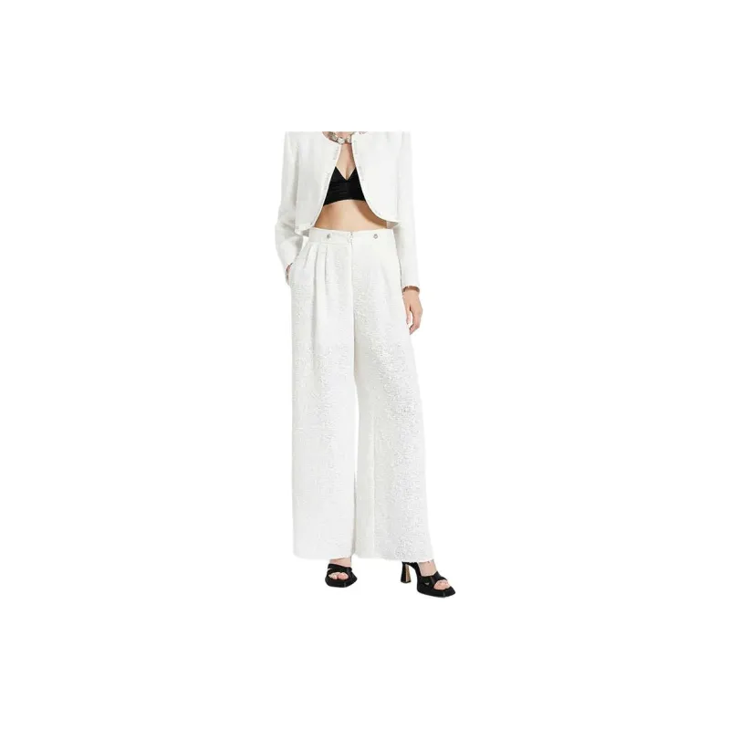BESIONIA SS24 Casual Pants Women's White-3
