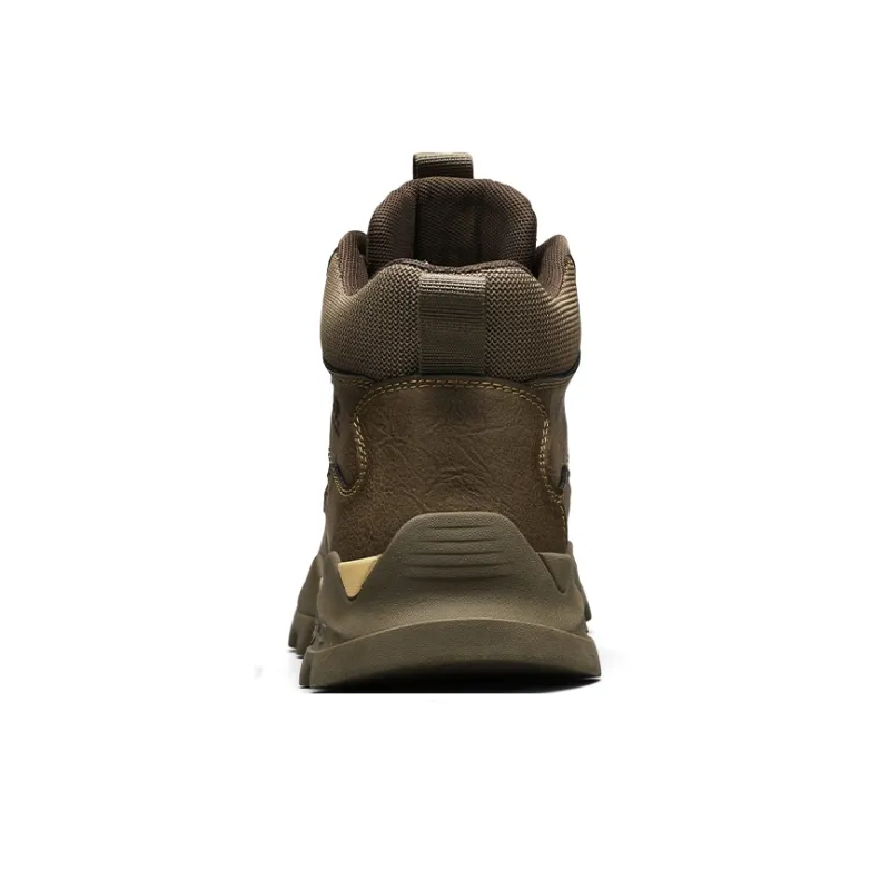Jeep Fall New Arrival Work Boots Height Increasing Wear-Resistant Slip-Resistant Mid-Top Hiking Hiking Shoes Men's-8