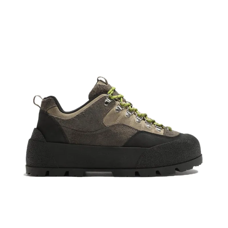 ZARA Abrasion Resistant Low Top Casual Shoes Men's Beige Black Brown-1