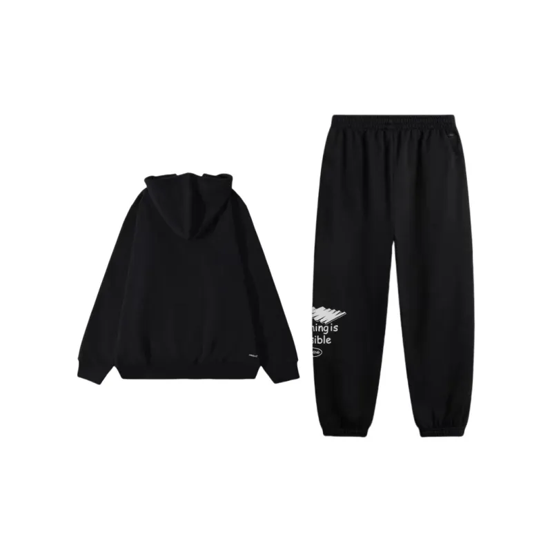LiNing Sports Fashion Collection Casual Sportswear Men's Black-1