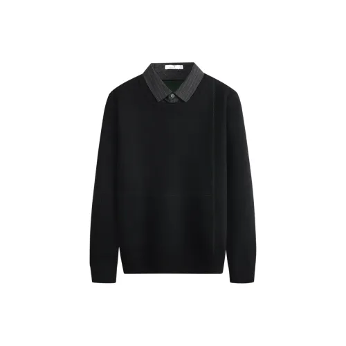 Dance With Wolves Sweater Men's Black