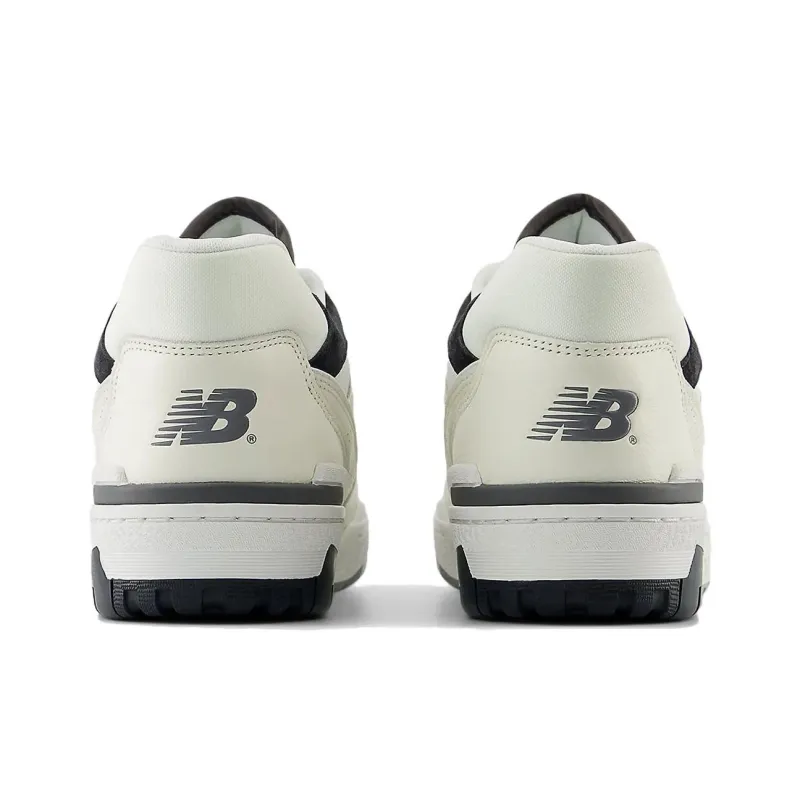 New Balance 550 White Black Suede-4