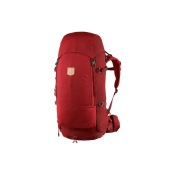 Fjallraven Recycled Polyester With Cotton Outdoor Mountaineering Bag Backpack Women's Red