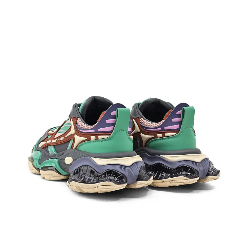 KMD Cushioning, Breathable, Height Increasing Low Top Chunky Sneakers Women's-3