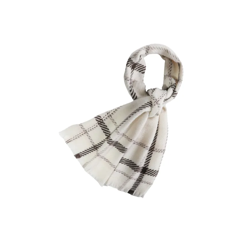 Shanghai Story 100% Sheep Wool Knit Scarves Women's 9 Colors-1