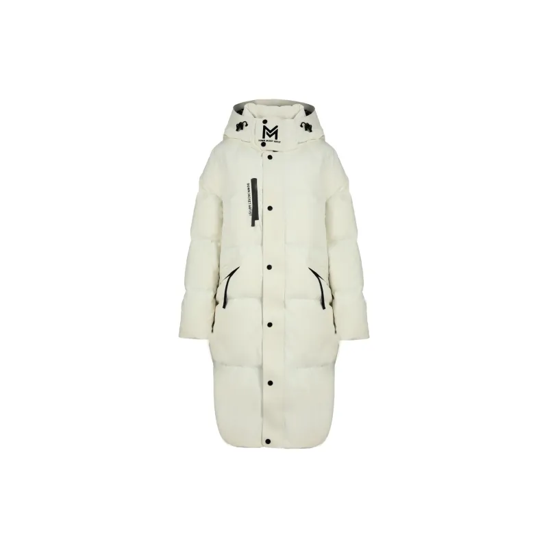 AIMISS Heart Series Loose Fit Mid Length Down Jacket Women's-4