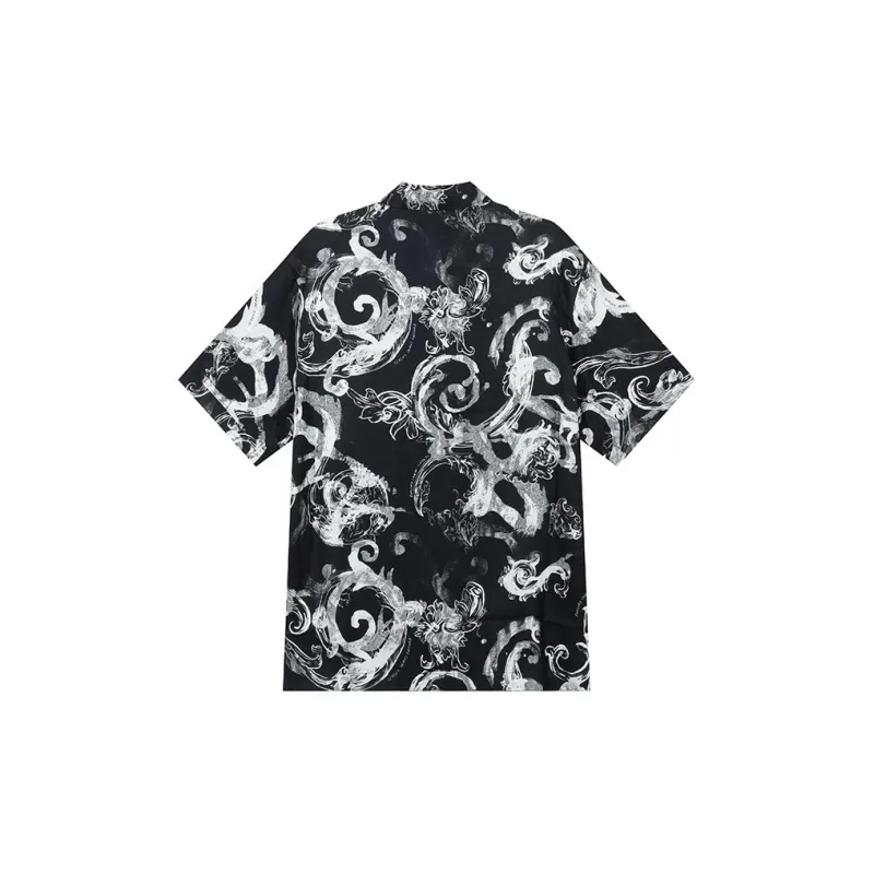 VERSACE JEANS COUTURE FW24 Shirt Men's Black White-1