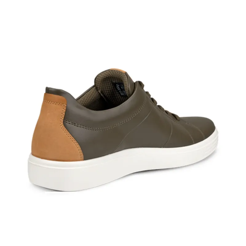 Ecco Low-Top Skateboard Shoes Men's Army Green-2